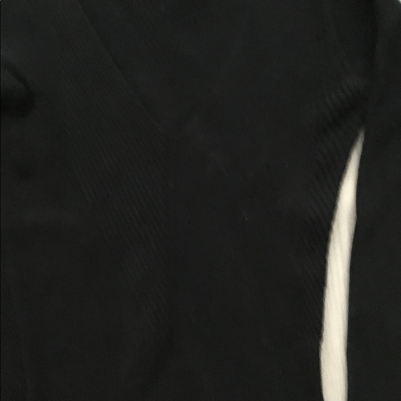 French Connection Basic Bodycon Sweater Midi Dress with Woven Detailing - Picture 4 of 7